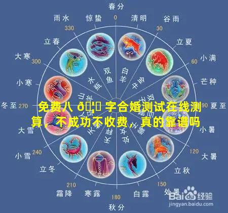 免费八 🦆 字合婚测试在线测算，不成功不收费，真的靠谱吗